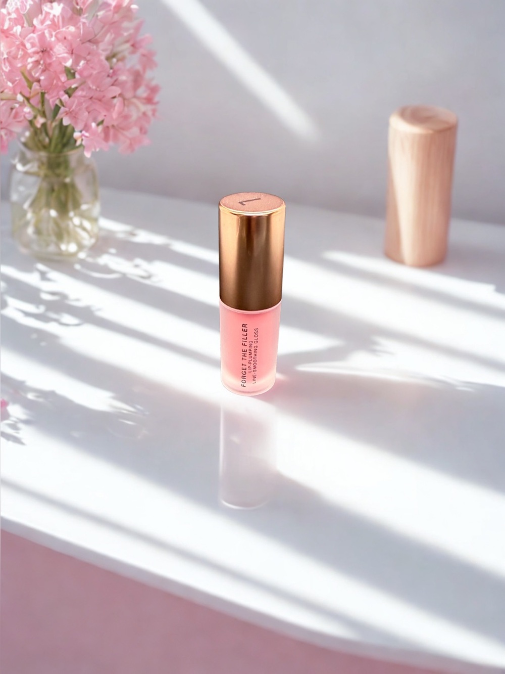 💕LAWLESS💕Forget The Filler Lip Plumping Gloss in Strawberry Popsicle/NIP